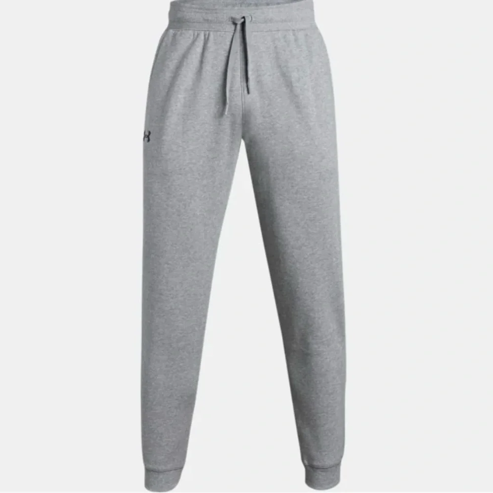 Under Armour Men's Heather Gray Hustle Fleece Joggers